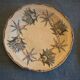 Wasmuel barbotine coffee and dessert plate service, late 19th century (19th century)