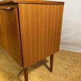 Mid-Century Retro Vintage Teak Sideboard by Sakol 1960   Danish Design Infl