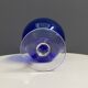 Empoli dark blue large glass shape vase 1960s