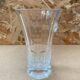 Antique Crystal D'Arques Vase With Diamond Made In France Vintage