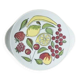 Plat à tarte / gâteau vintage motif fruits Grünstadt - Années 1960