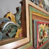 Carved wooden sideboard