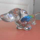 Dachshund crystal pocket tray Art Vannes