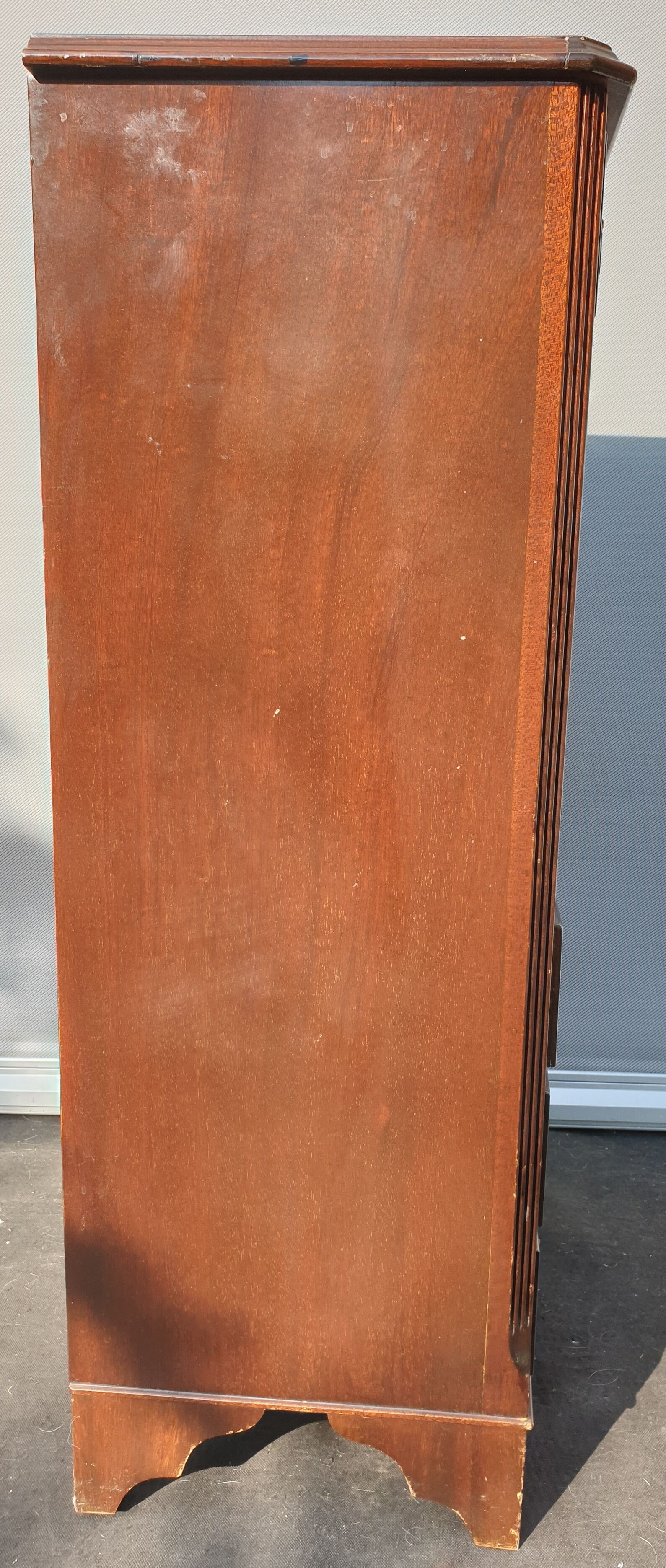 Georgian mahogany style english week planner