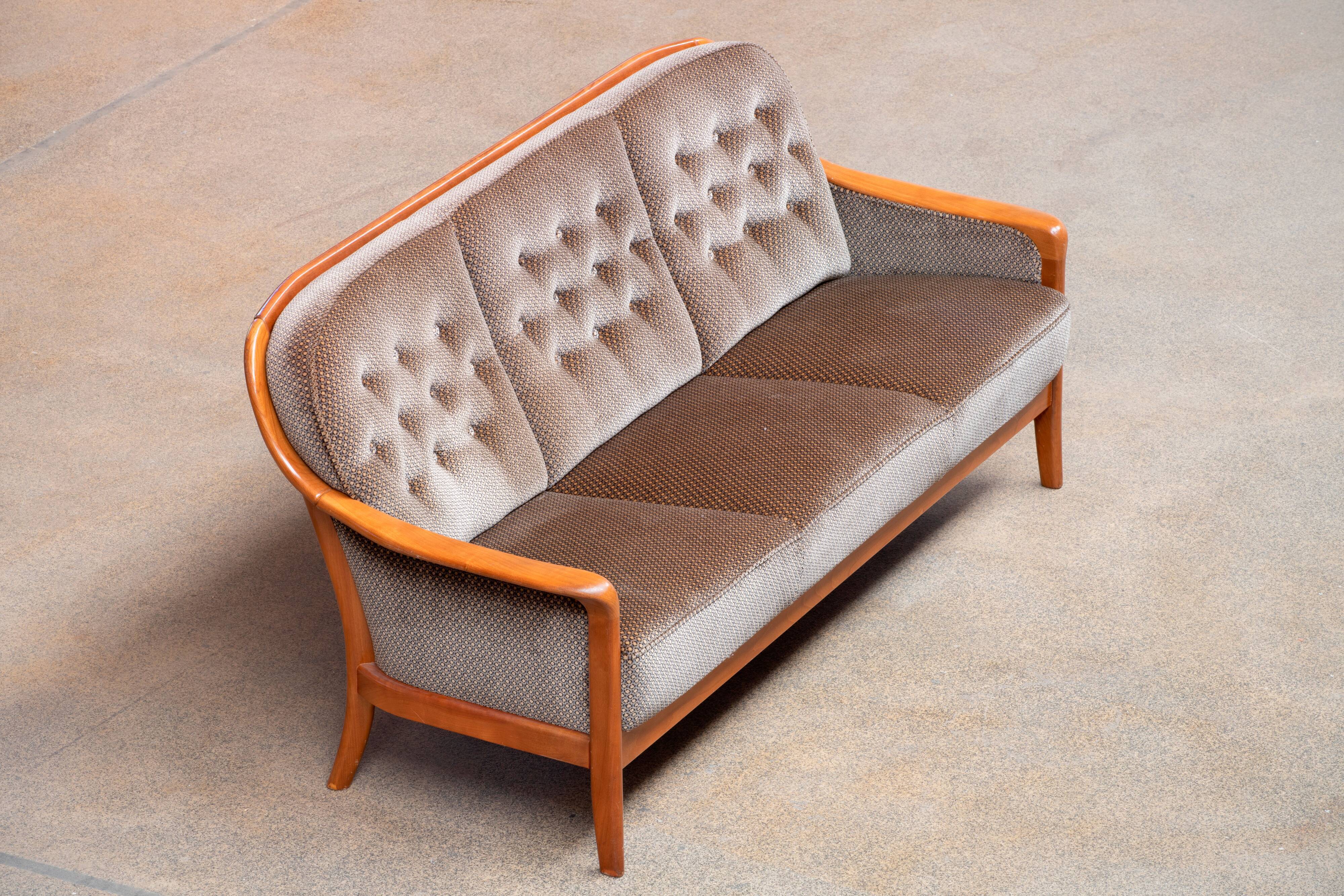 Canapé / Sofa Scandinave Vintage 1960