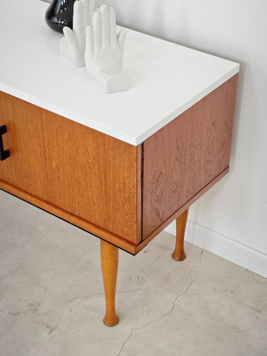 Ancienne meuble coiffeuse style scandinave 1960