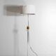 Minimalist floor lamp by Hans Eichenberger for Keller Metalbau, Germany 1960s