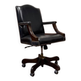 English Springvale Chesterfield Office Chair Black
