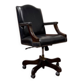 English Springvale Chesterfield Office Chair Black
