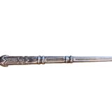 Small silver metal spoon