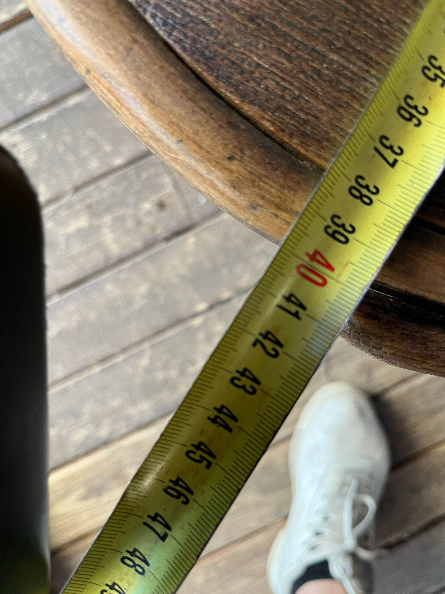 Old bistro chair