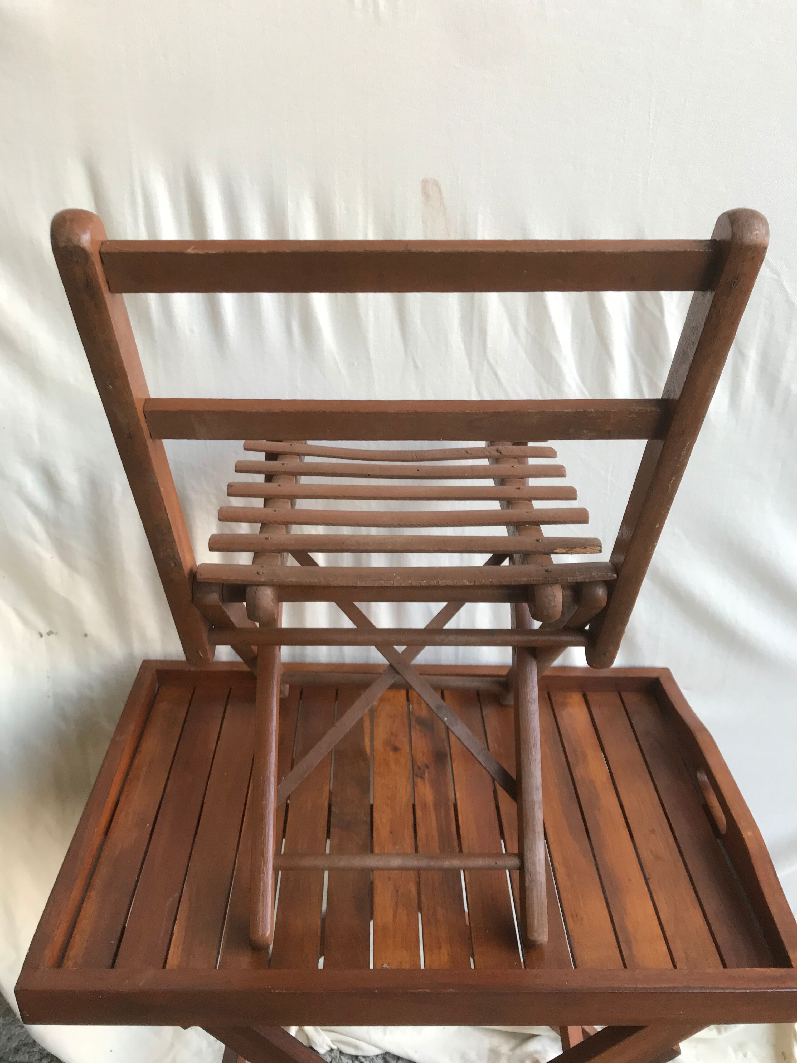Former children's fold chair