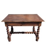 Louis XIII desk in walnut