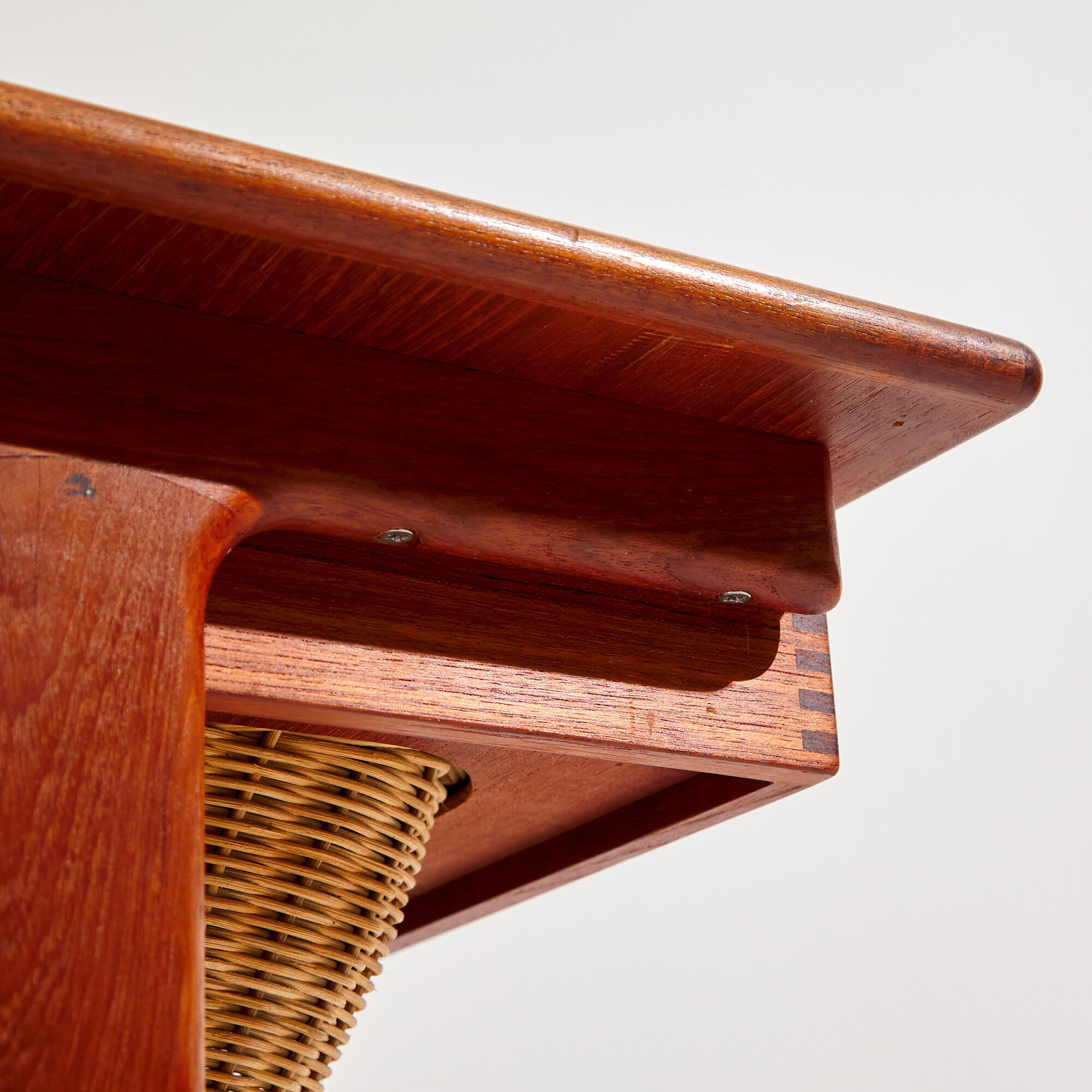 Teak sewing table by kai kristiansen for vildbjerg møbelfabrik mk9364