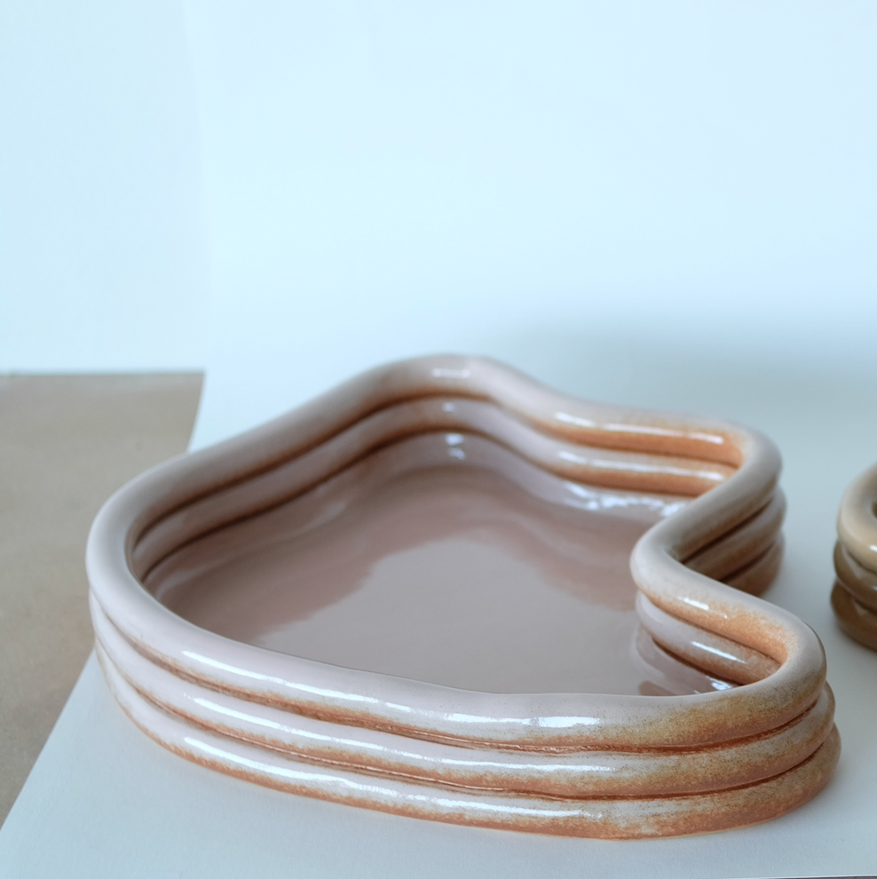 Mother rust pink centerpiece - Sophie Parachey