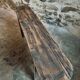 Vintage French Pine Bench – 1960s Seat or Side Table