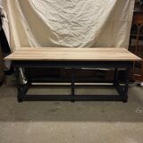 Walnut tray draper table