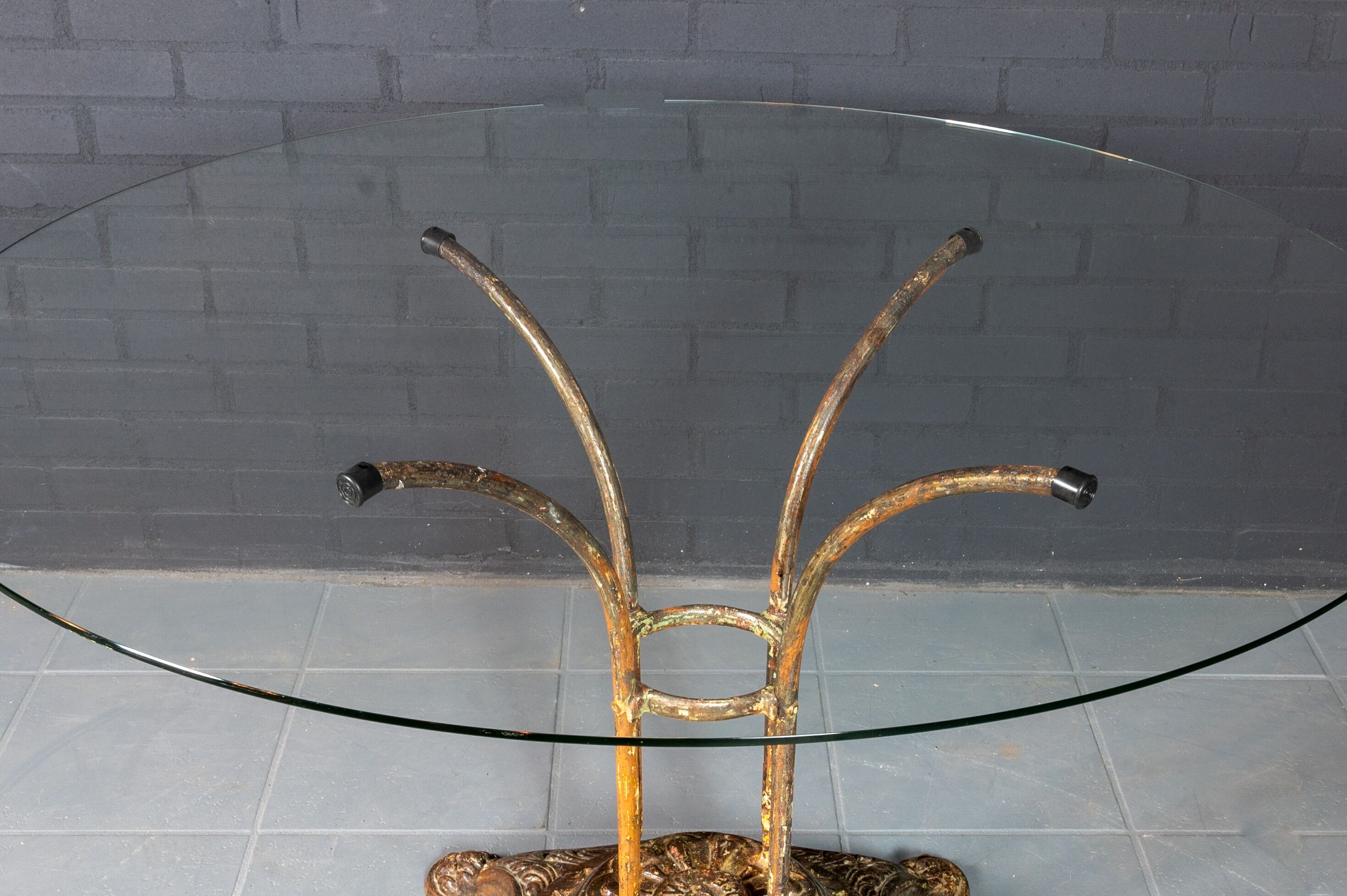 Antique French table E.W. Depose