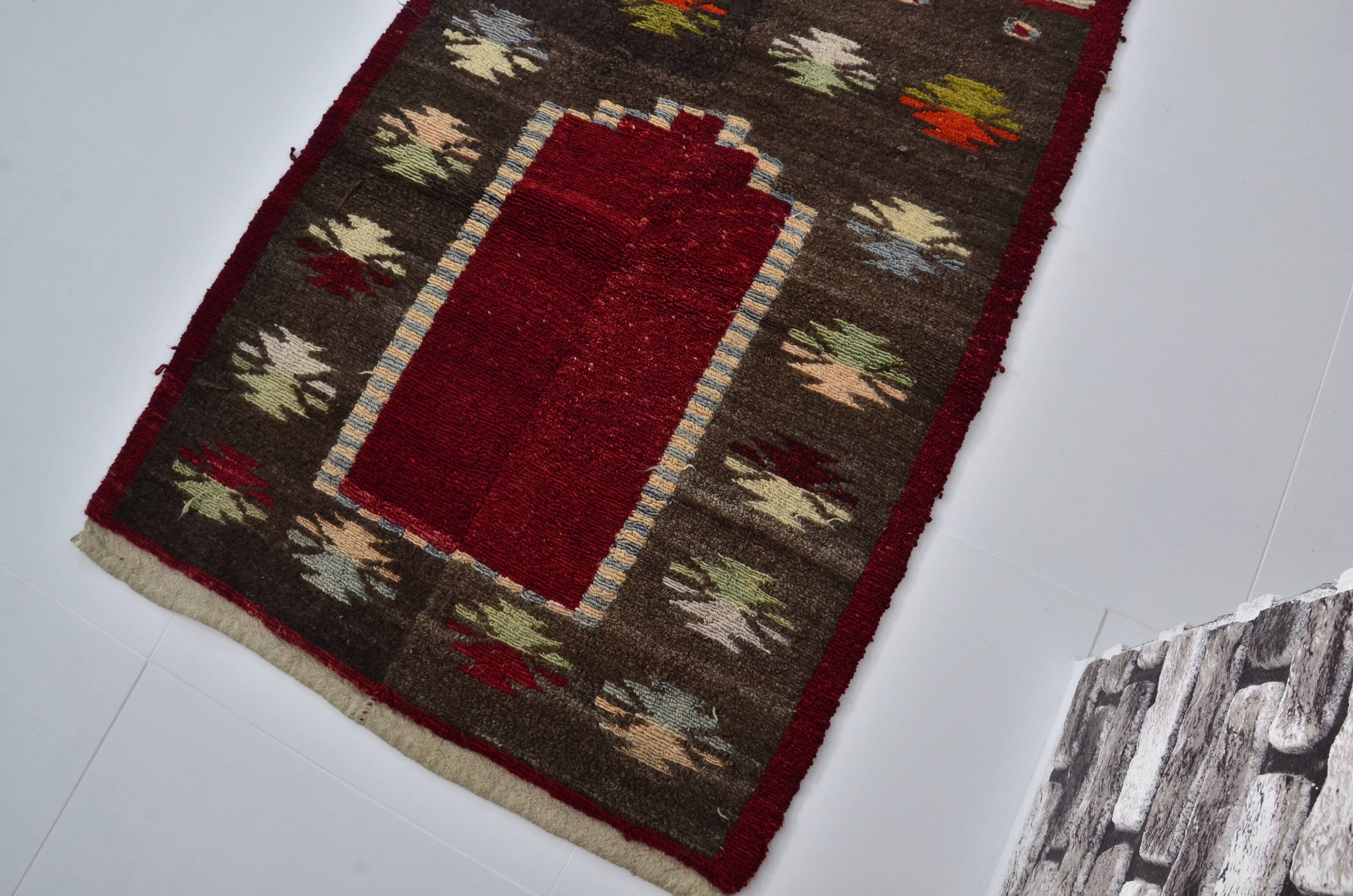 Tapis décoratif à pompons anatolien sku 3068