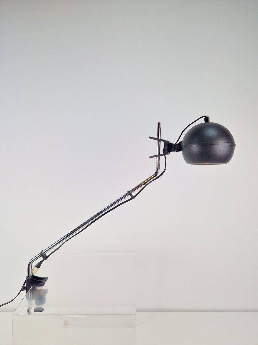 Vintage Space Age Clamp Desk Lamp, 1970s