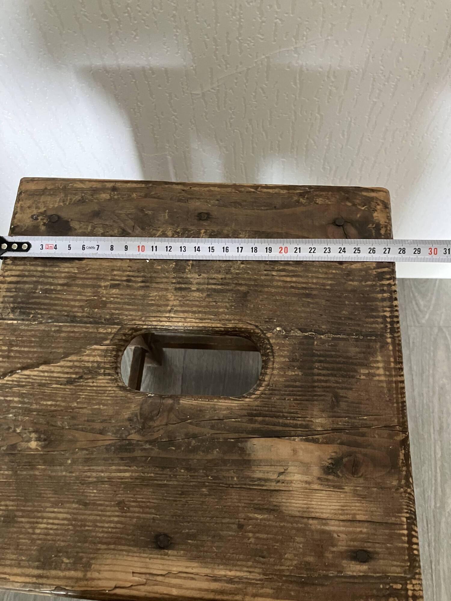 Small wooden stool