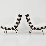 Costela armchairs by Martin Eisler & Carlo Hauner for Forma, 1950s, set of 2
