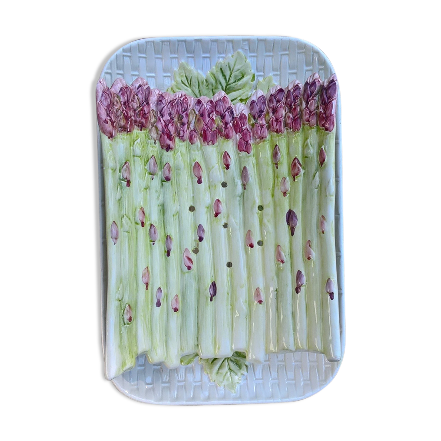 FG asparagus serving dish in FG dabbling