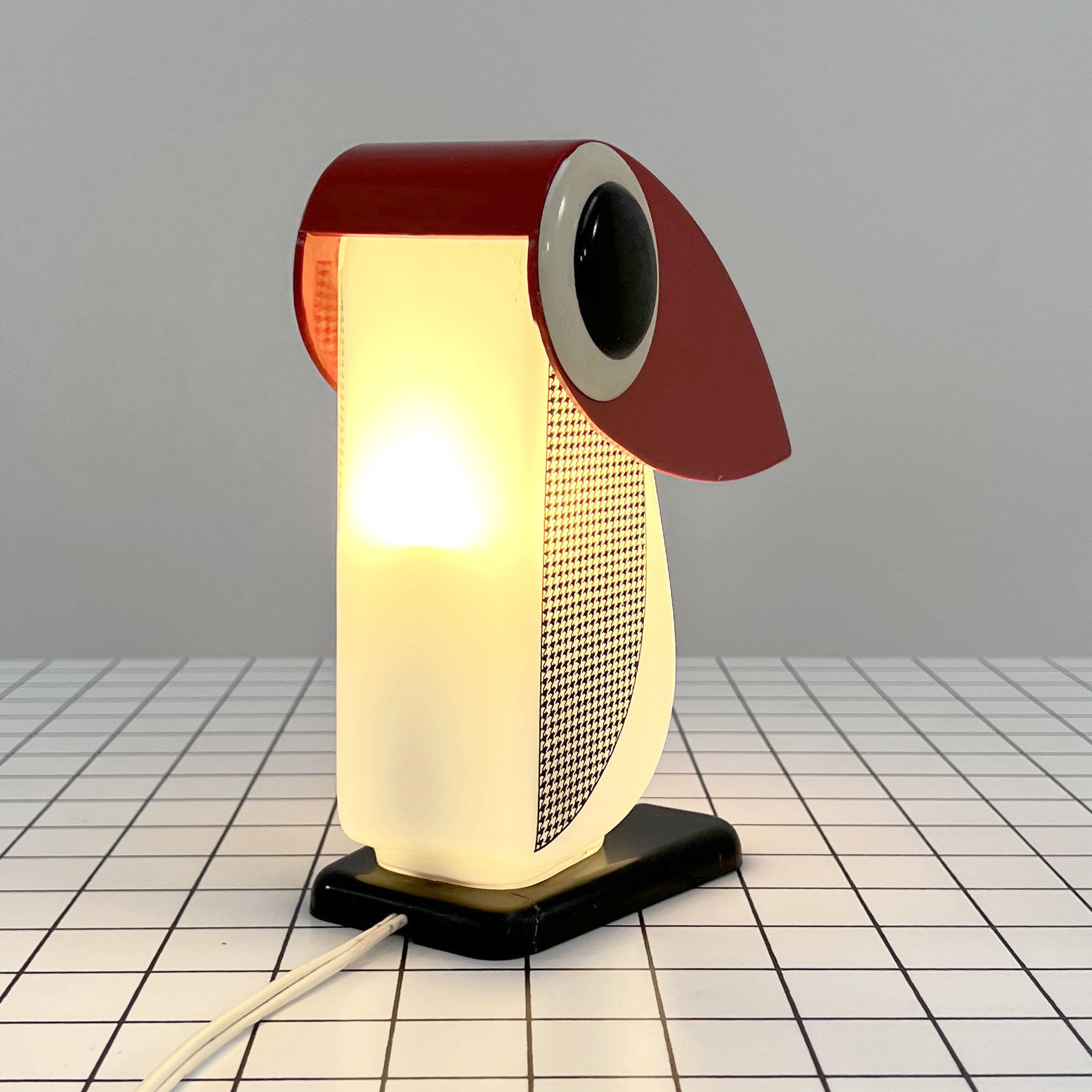 Lampe de table Penguin par Fernando Cassetta pour Tacman, 1970