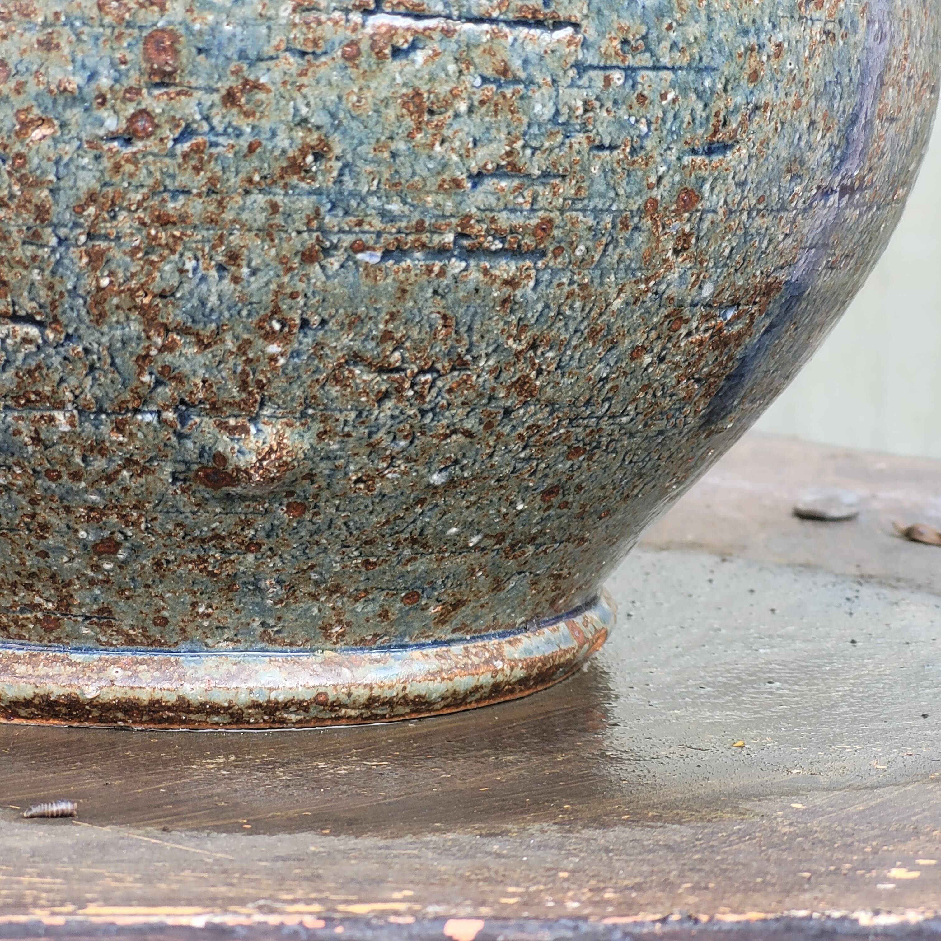 Alain Blanchard ceramic ball lamp base