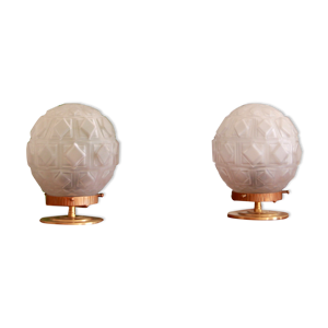 Paire de lampes chevet