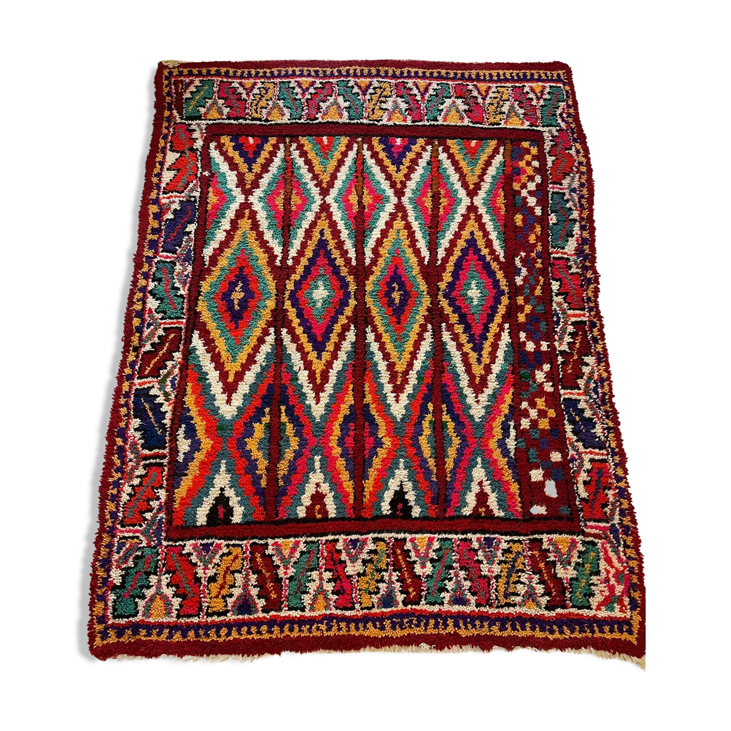 Vintage Berber rug