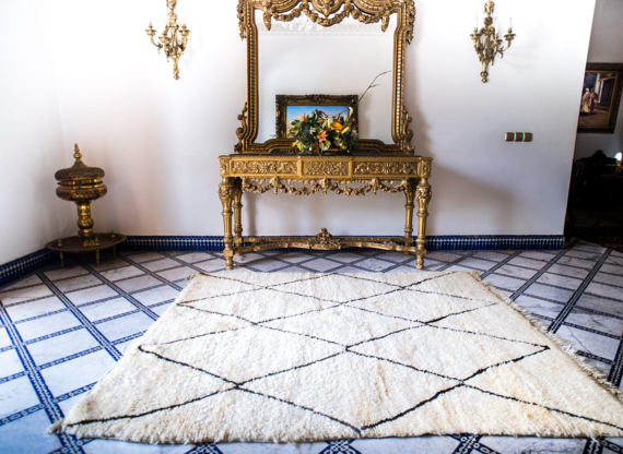 Tapis berbère Beni ouarain 174x217cm