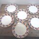 Six plates badonviller earthenware