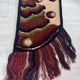 Vintage wandkleed wol 1970