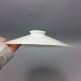 White opaline lampshade