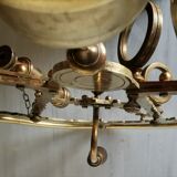Brass billiard chandelier marine decoration