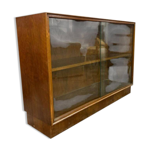vitrine vintage en bois