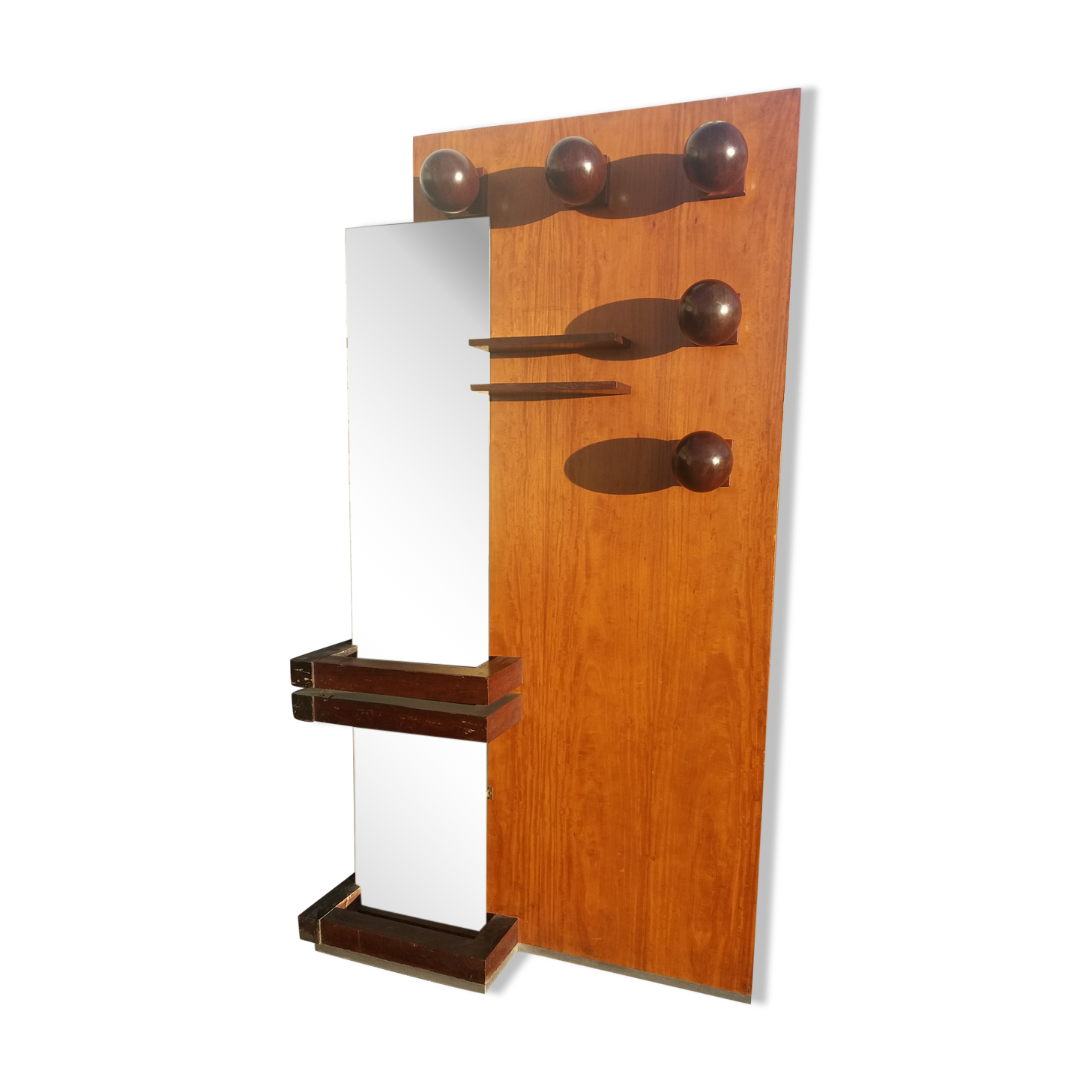 Wall-mounted coat rack circa 1930/40