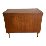 vintage Scandinavian Singer sideboard