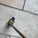 Coffee table with vinyl magazine holder 1960s