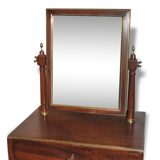 Mahogany table vanity