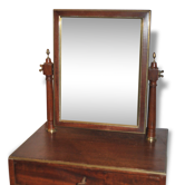 Mahogany table vanity