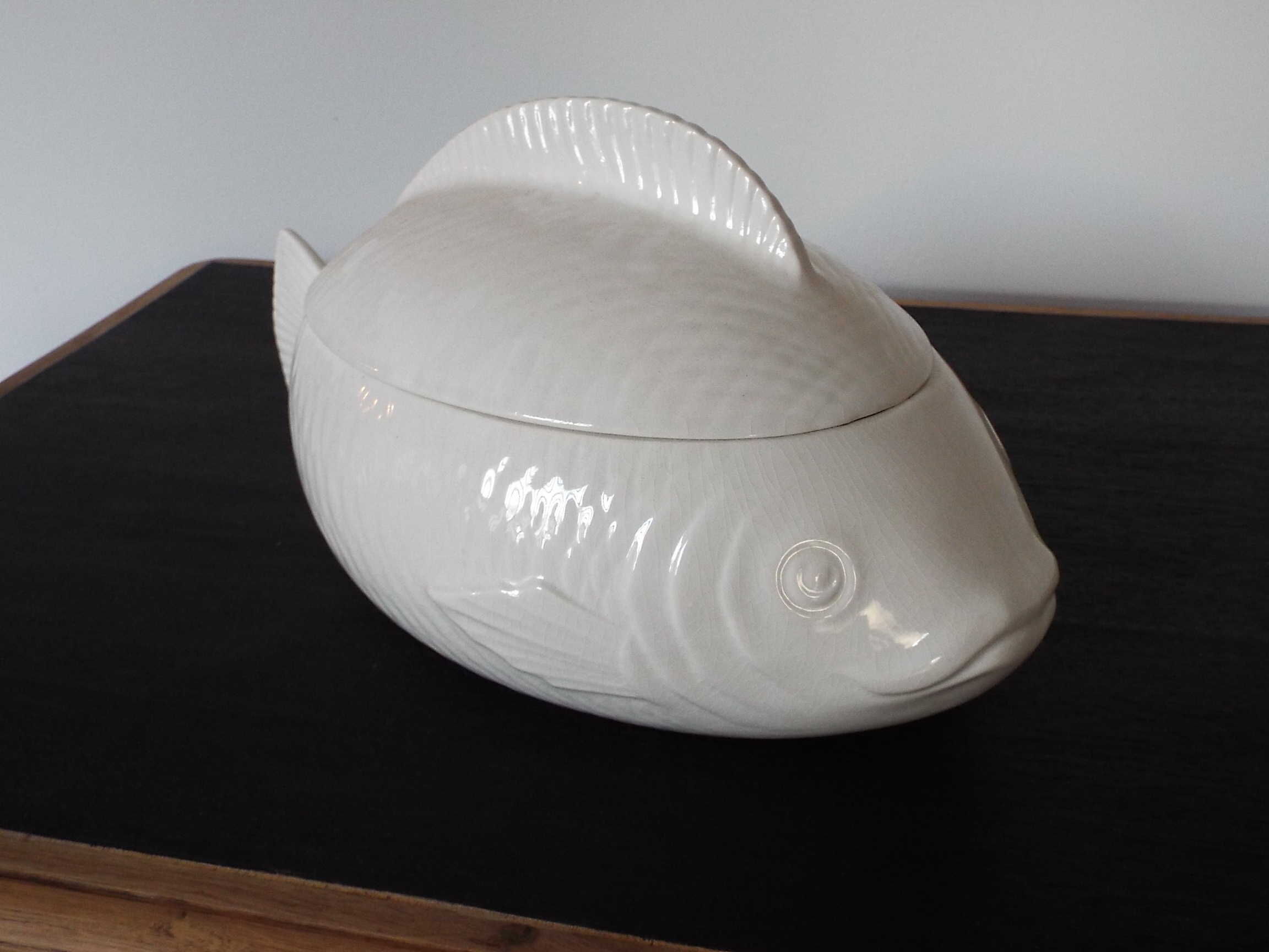 Fish tureen Sarreguemines