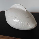 Soupière poisson Sarreguemines