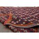 1970s Vintage Turkish Oushak Handmade Wool Cotton Red Runner Rug 161x214