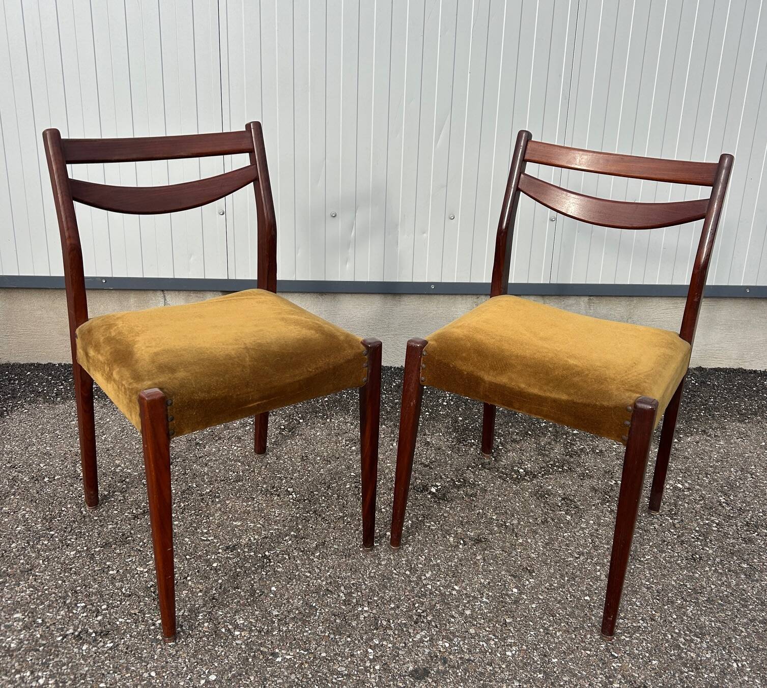 pair of Scandinavian chairs