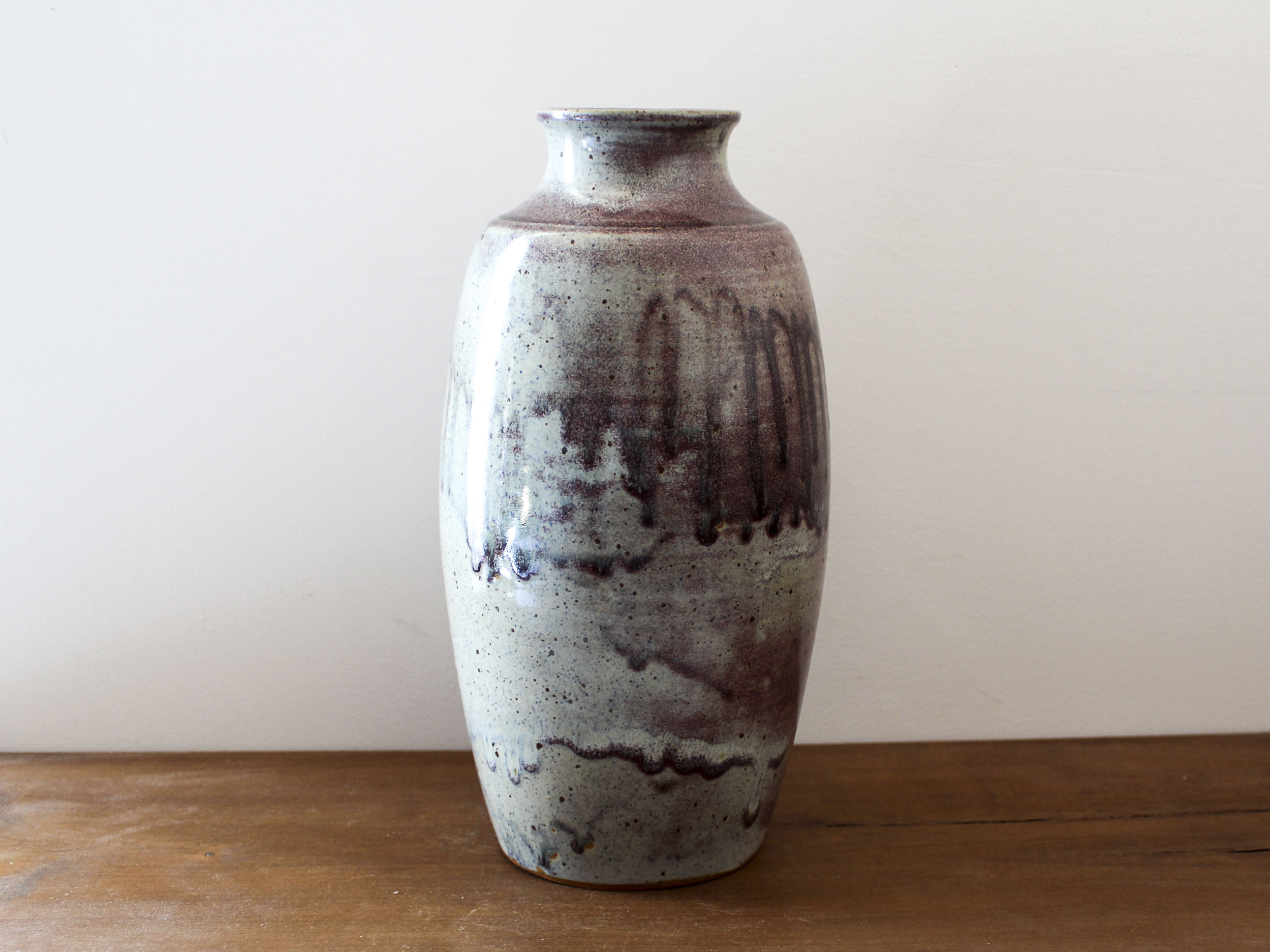 Vase en grès émaillé Roger Jacques Grès du Puisaye