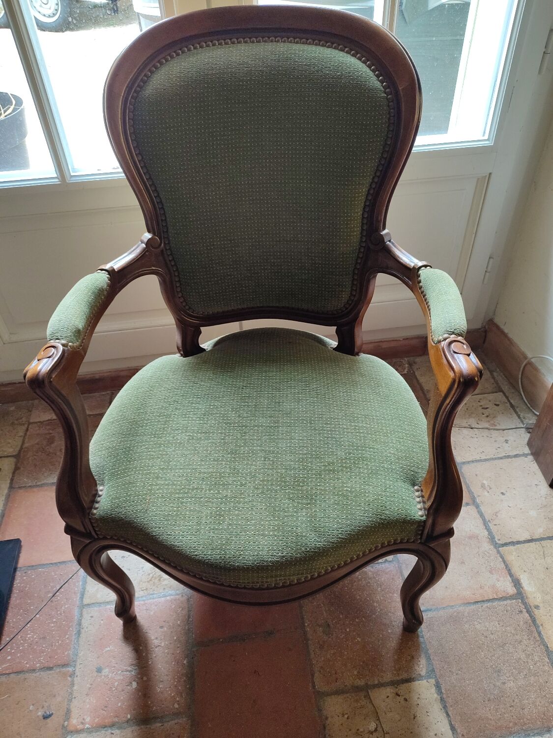 Fauteuil Bergère style Louis XV