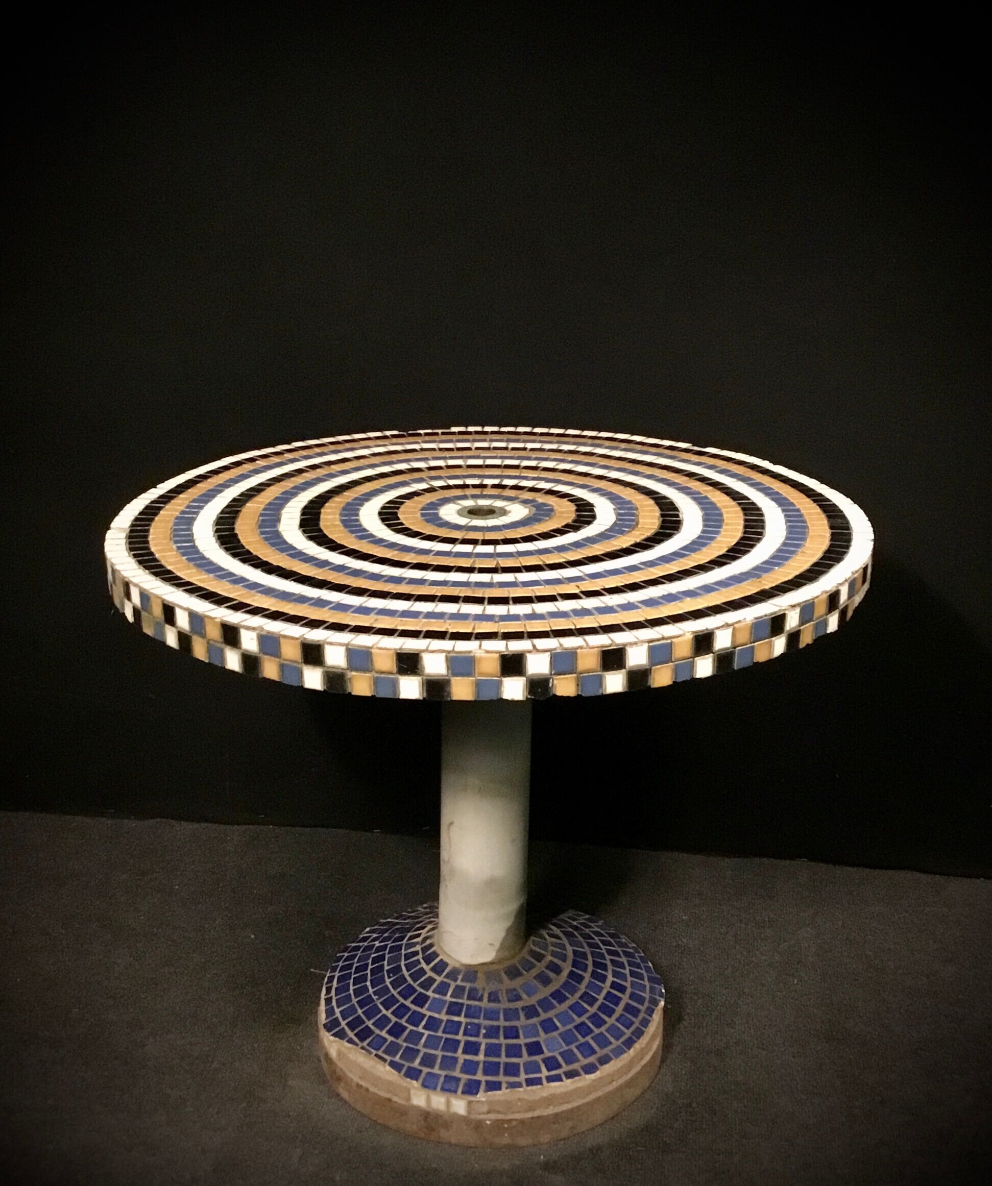 Ceramic garden table