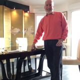 Dining table Art Deco Lucien Rollin